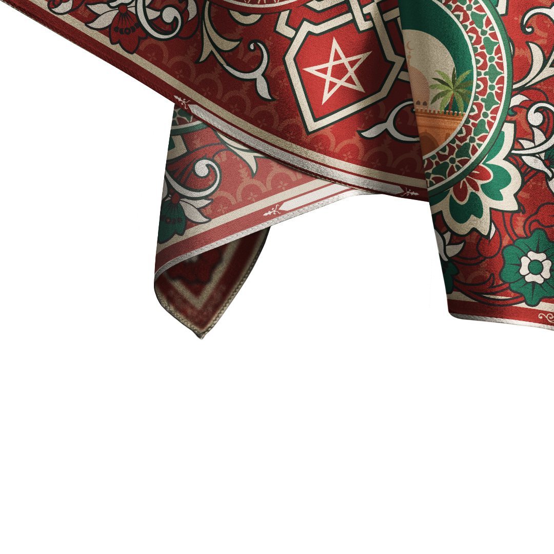 Hikaytena Silk Scarf - Al Maghrib