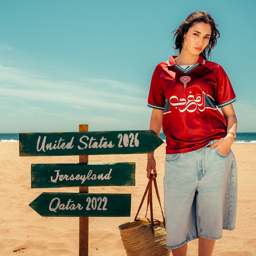 Al Maghrib Football Jersey Tee WC2026 – Jerseylandbrand