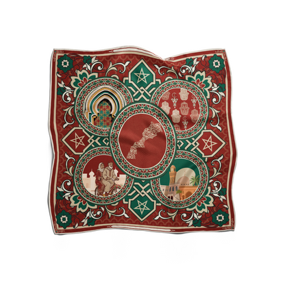 Hikaytena Silk Scarf - Al Maghrib