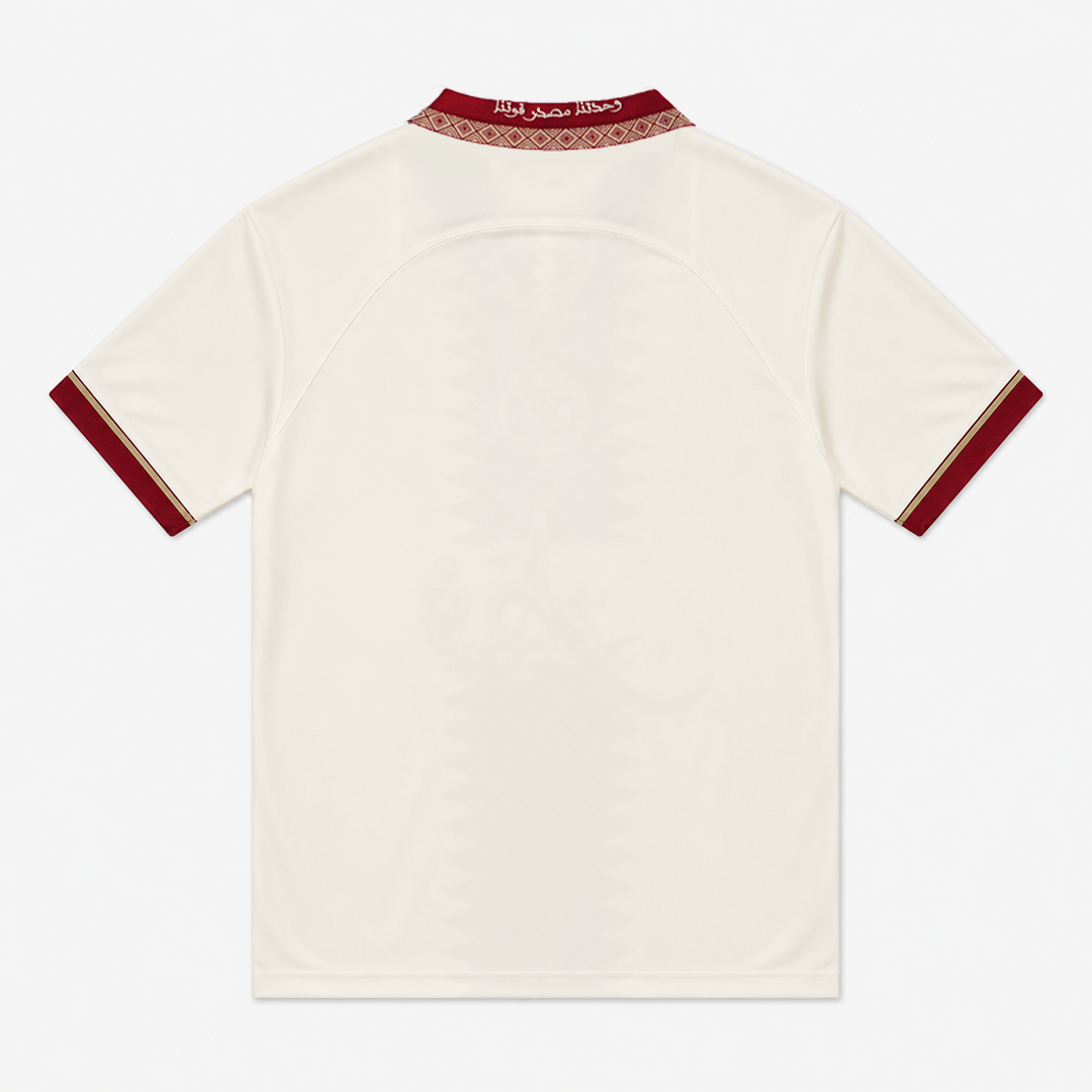 Qatar Football Jersey Tee WC2026