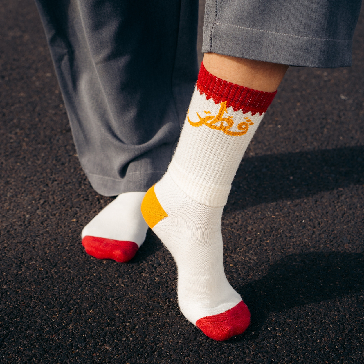 Qatar Crew Cotton Socks