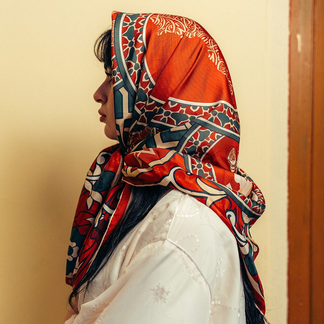 Hikaytena Silk Scarf - Al Maghrib