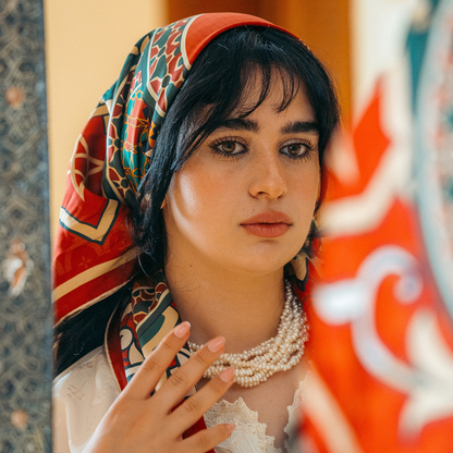 Hikaytena Silk Scarf - Al Maghrib