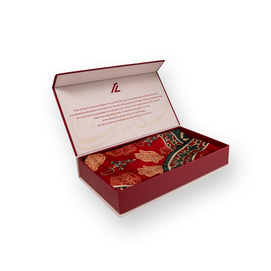 Hikaytena Silk Scarf - Al Maghrib