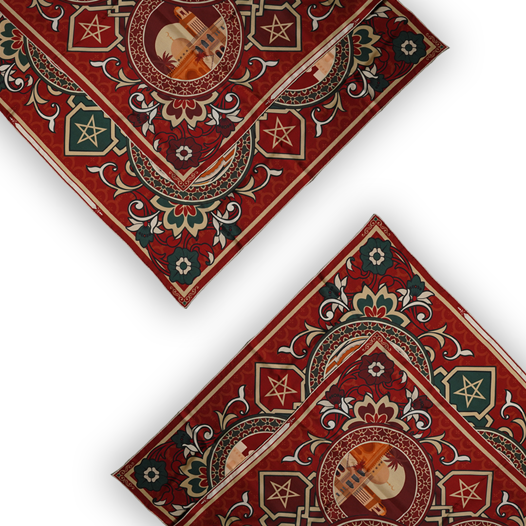 Hikaytena Silk Scarf - Al Maghrib